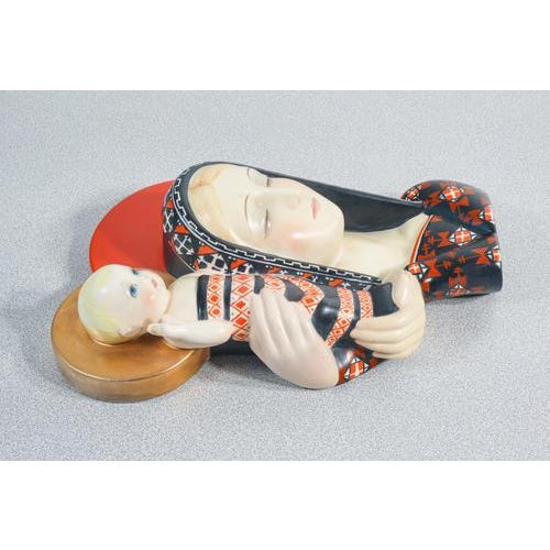 Ceramic Sculpture by Andrea Bologna for Lenci, 1935 For Sale - Image 6 of 18