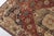 Textile 1960s Muted Terracotta & Navy Medallion Turkish Rug For Sale - Image 7 of 10