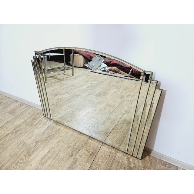 German Art Deco Style Domico Crystal Mirror For Sale - Image 14 of 18