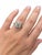 Gia Certified 3.03 Carat Round Brilliant Cut Diamond Engagement Ring, Size 6.5 For Sale - Image 4 of 8