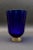 Mid 20th Century Nason Moretti Signed Murano Italy Blue Aventurine Gold Glass Vase For Sale In Miami - Image 6 of 10