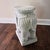 Vintage Palm Beach Chic White Wicker Elephant Side Table For Sale - Image 4 of 6