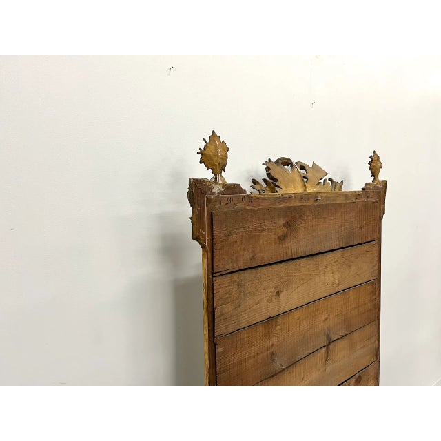 Large Antique Pediment Mirror For Sale - Image 16 of 18