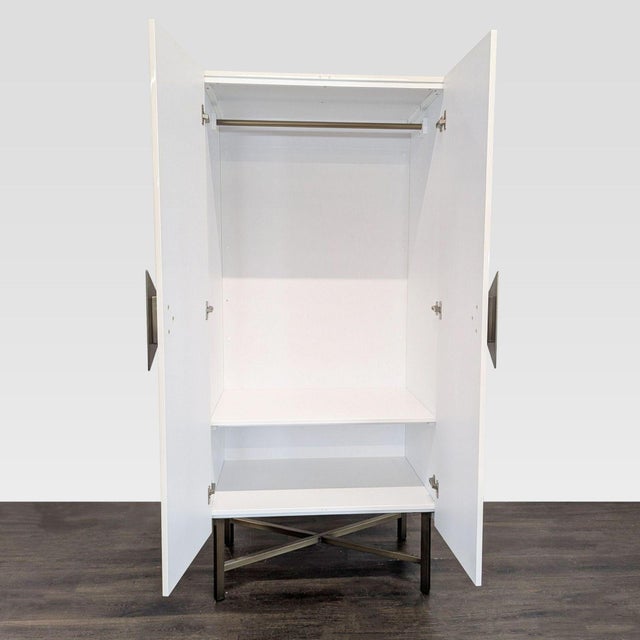 Modern Cb2 Astoria Wardrobe For Sale - Image 3 of 8