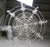 French Crystal Beaded 8-Arm Chandelier, 20th Century For Sale - Image 10 of 10