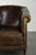 Vintage Dark Sheepskin Club Armchair For Sale - Image 9 of 13