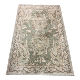 3ft X 5ft Pottery Barn Thyme Area Rug For Sale