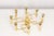 Mid-Century Modern Mid-Century Brass Chandelier, 1970s For Sale - Image 3 of 10