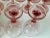 Pink Libbey Pink Plum Wine Glasses - S/12 For Sale - Image 8 of 9