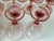 Pink Vintage Libbey Pink Plum Wine Glasses - New in Box - S/12 For Sale - Image 8 of 9
