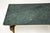 French Brass Coffee Table with Marble Top, 1930s For Sale - Image 4 of 9