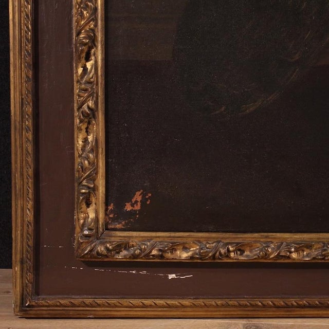 Italian Painter, Bathsheba at Her Bath, Nude, 1720, Oil on Canvas For Sale - Image 9 of 17