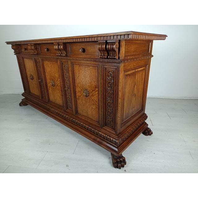 Vintage Neo-Classic Sideboard, 1950s, in Good conditions. Designed 1950 to 1959 This piece has an attribution mark, I am...