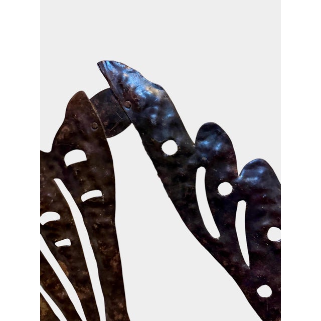 Murat Brierre, Large Masterwork Haitian Folk Art Steel Drum Metal Work Sculpture Murat Brierre For Sale - Image 4 of 17