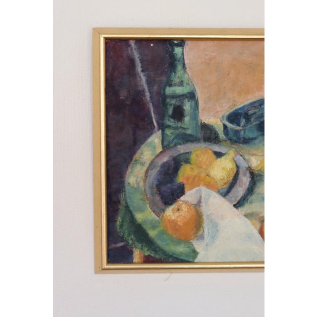 Eva Mellgren, Fruit, 1950s, Oil on Canvas, Framed For Sale - Image 4 of 16