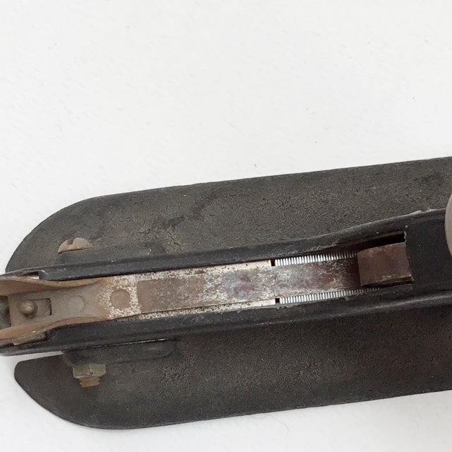 Vintage Hotchkiss Art Deco Speed No. 6 Black Metal Stapler For Sale - Image 9 of 9