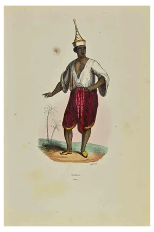 Auguste Wahlen, Siamese, Lithograph, 1844
