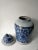 Oriental Blue and White Decorative Porcelain Ginger Jar For Sale - Image 10 of 12