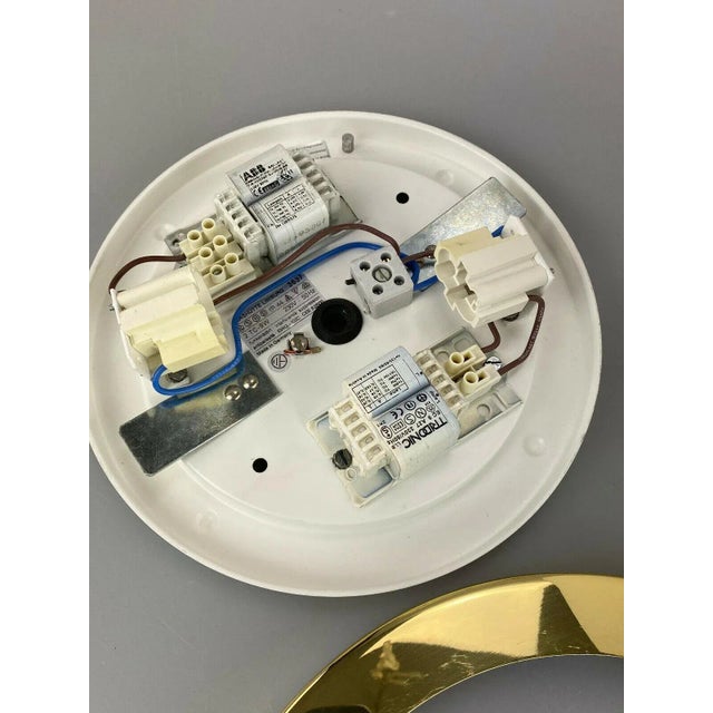 Plafoniere Glass Ceiling Lamp from Limburg Glashütte, 1970s For Sale - Image 11 of 13