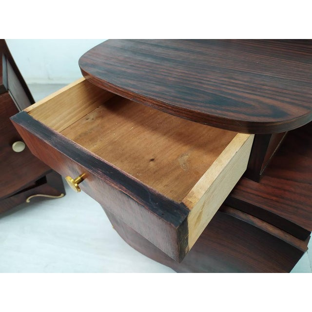 Art Deco Chevets Pair, 1940s, Set of 2 For Sale - Image 10 of 18