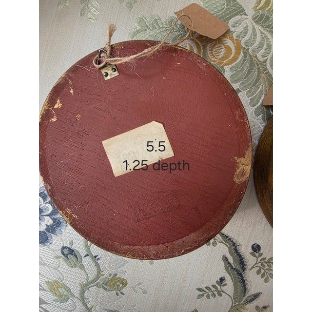 Gold Pair of Italian Neoclassical Helmet Portraits For Sale - Image 8 of 8