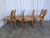 Vintage Tyrolean Farmhouse Heart Cutout Wooden Dining Chairs, 1970s, Set of 8 For Sale - Image 11 of 18