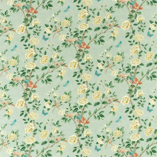 Sanderson Andhara Fabric in Seaglass For Sale