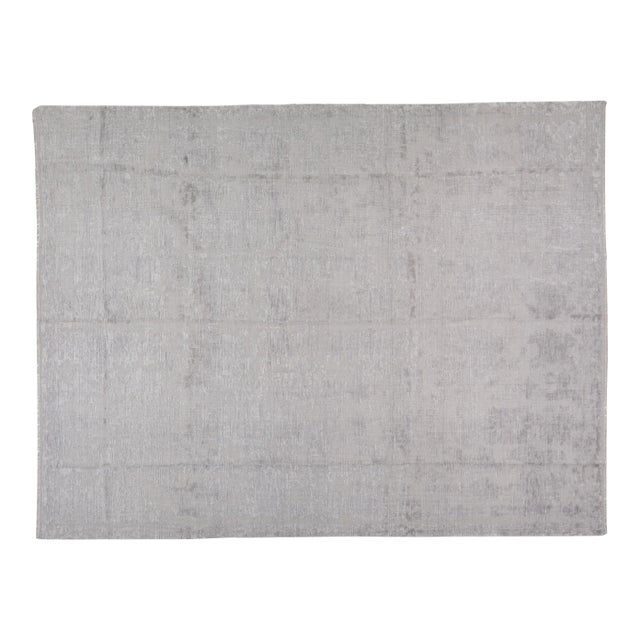 Turkish Anatolian Oushak Hand Knotted Rug With Natural Colors,8'x10'7" For Sale