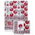 Indian Janvi Twin Bed Red Flat Sheet For Sale - Image 3 of 6