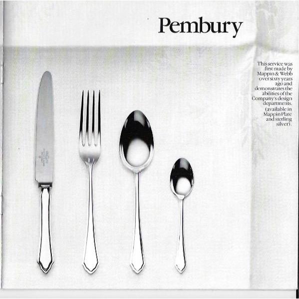 Metal 1970s Silver Dessert Spoon, Pembury For Sale - Image 7 of 9
