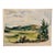 Henry Emil Salloch Original Watercolor on Paper Valley Grande, Nm. 1956. For Sale