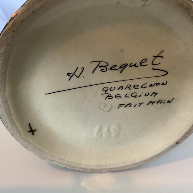 Vase from Hubert Bequet, 1960s For Sale - Image 9 of 10