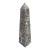 Brown and Grey Marble Obelisk With Dramatic Veining For Sale