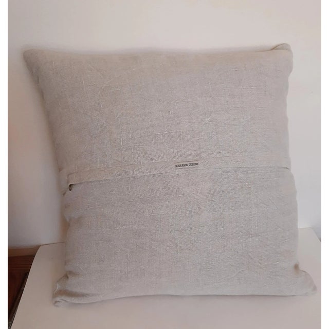 Shabby Chic French Chintz Bulldog Puppy Dog Pillow XL For Sale - Image 3 of 10