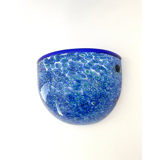Vintage Murano Glass Neverrino Wall Lamp by Gae Aulenti for Vistosi, 1970s For Sale - Image 16 of 16
