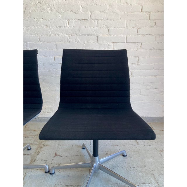 Metal EA107 Chairs by Herman Miller for ICF, 1970s, Set of 2 For Sale - Image 7 of 14