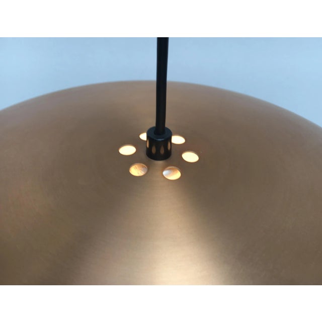 1960s Mid-Century German Copper Pendant Lamp from Goldkant Leuchten For Sale - Image 5 of 18