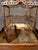 French Folk Art Finch Bird Cage in Fruitwood & Steel, Circa 1890 For Sale - Image 14 of 14