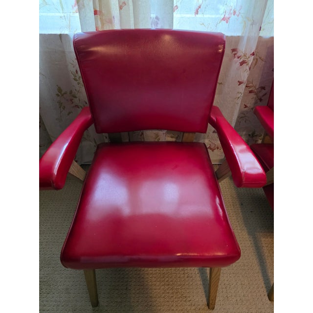 Mid-Century Modern Atomic 1950s Mid-Century Modern Viking Artline Chairs - Set of 2 For Sale - Image 3 of 10