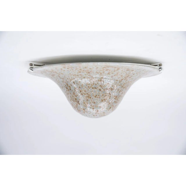 Italian Murano Glass Mushroom Ceiling Lamp, 1960s For Sale - Image 13 of 13