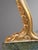 1920 French Artisan Louis XVI Gold Marble Console With Mirror Set - 2 Pc For Sale - Image 6 of 12