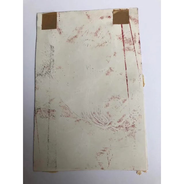 Figurative Late 20th Century Figurative Abstract Relief Print For Sale - Image 3 of 4