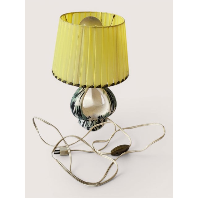 Ceramic Vintage Ceramic Table Lamp, 1950s For Sale - Image 7 of 8