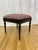 Traditional Vintage Vanity Bench Newly Upholstered For Sale - Image 3 of 5