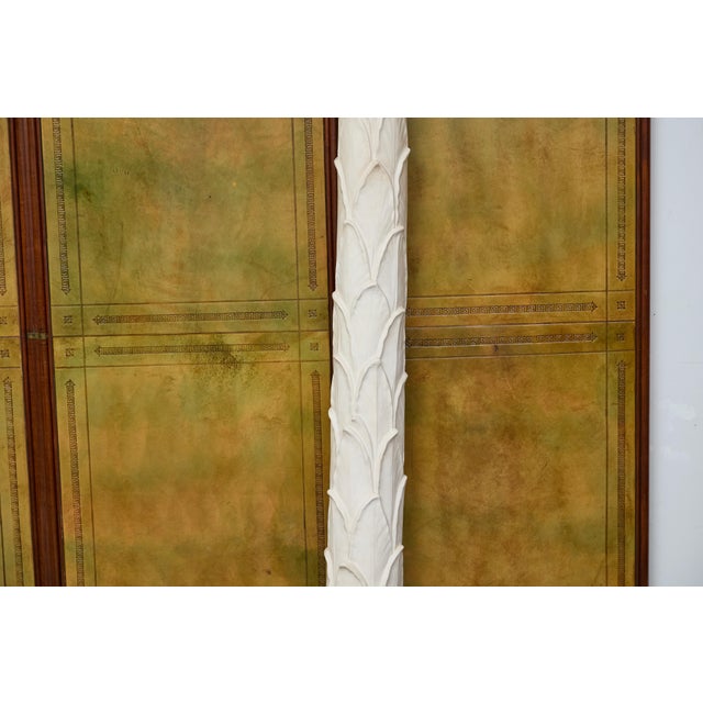 Mid 20th Century Hollywood Regency Palm Tree Wall Torchères, Dorothy Draper Inspired - a Pair For Sale - Image 9 of 12