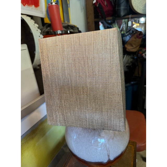 1990s Modern Ceramic Sphere Table Lamp For Sale - Image 9 of 12