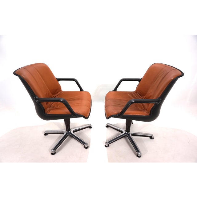 1980s Office Chairs by Burkhard Vogtherr for Fröscher, 1970s, Set of 2 For Sale - Image 5 of 18