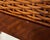 Ralph Lauren Villa America Mahogany Rattan Gondola Sleigh Bed For Sale - Image 17 of 18