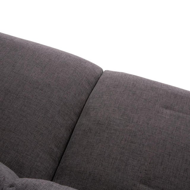 Textile Sepia Fabric Sofa and Ottoman from Bolia, Set of 2 For Sale - Image 7 of 18