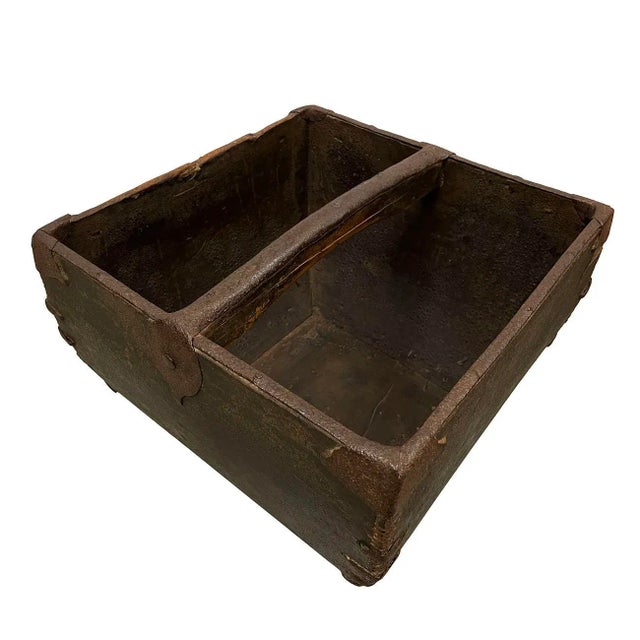 Antique Chinese Official Wooden Rice Grain Bucket For Sale In Los Angeles - Image 6 of 9